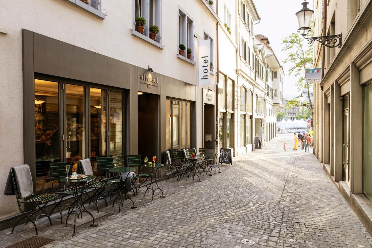 Altstadt Hotel Zurich Bagian luar foto